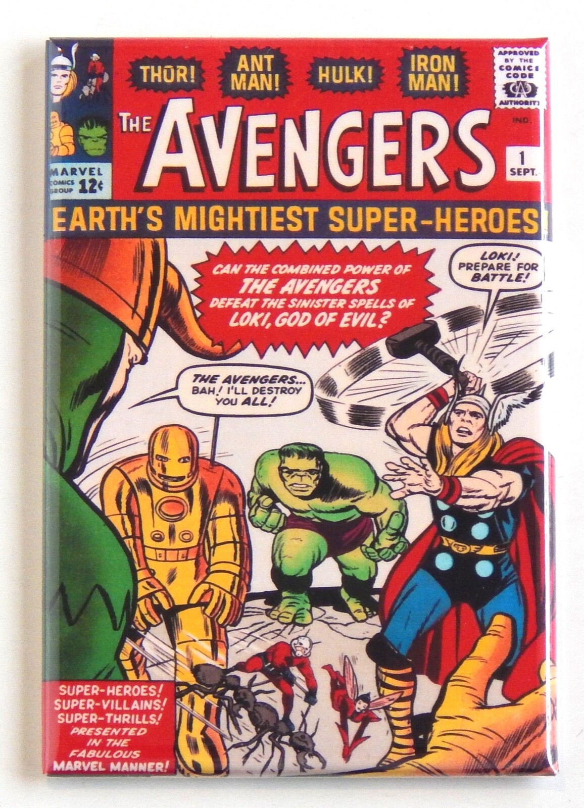 Avengers #1 FRIDGE MAGNET comic book gallery