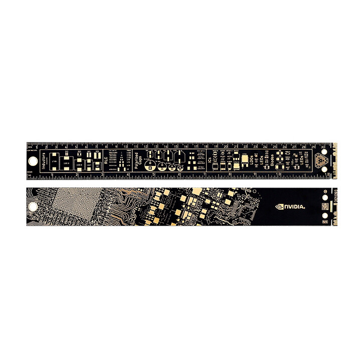 NVIDIA GeForce GTX PCB Engineering Ruler 2nd Generation 12" gallery