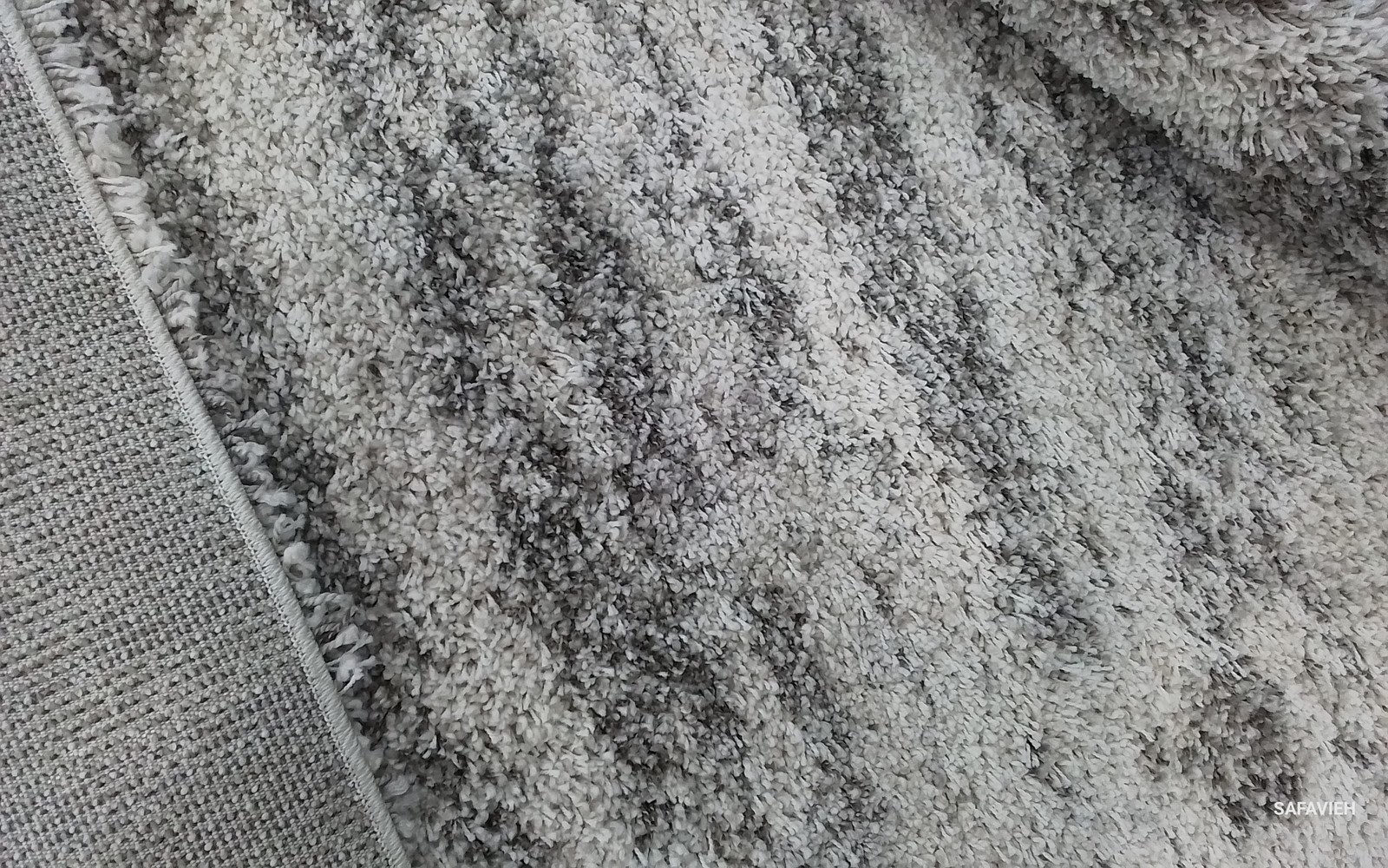 IVORY / GREY 8'-0" x 10'-0" Back Stain Rug, Reduced Price 1172787470 SGH206A-8 gallery