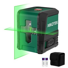 Laser Level, Selfleveling Green Line Laser With Horizontal and Vertical Lines…