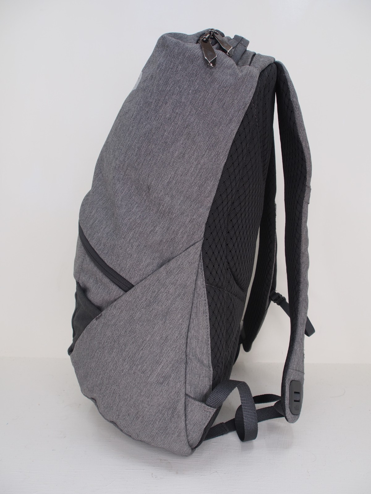 The North Face Aurora Gray And Black Backpack 2