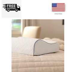 Serenity by Tempur-Pedic Contour Memory Foam Pillow Neck Support Standard Size