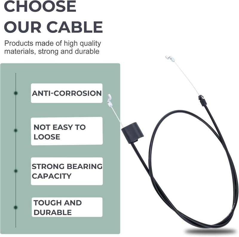 183567 532183567 Replacement Engine Zone Control Cable for Craftsman Lawn Mower gallery