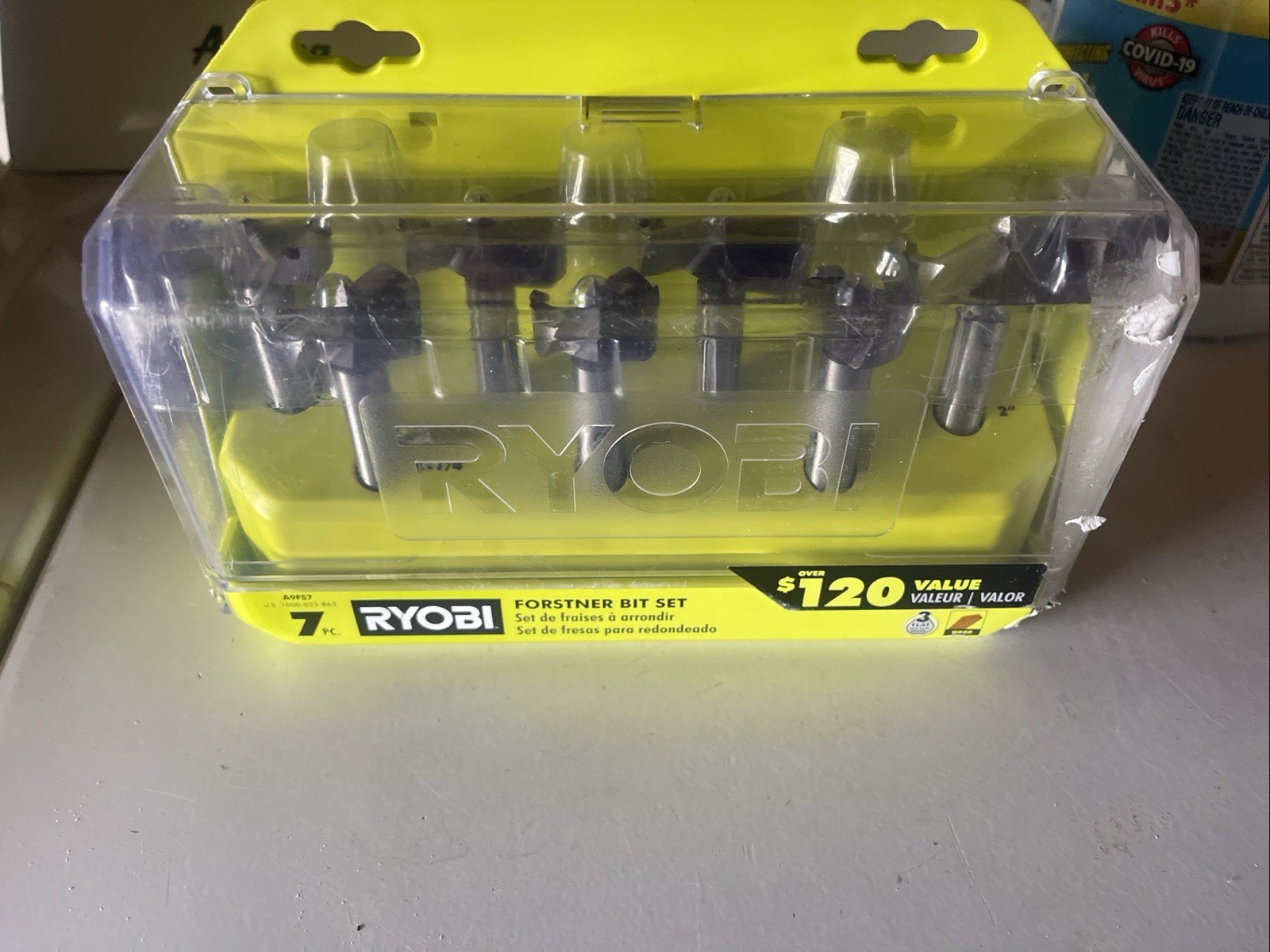 RYOBI A9FS7 Forstner Bit Set 7 Pieces With Hard Case gallery