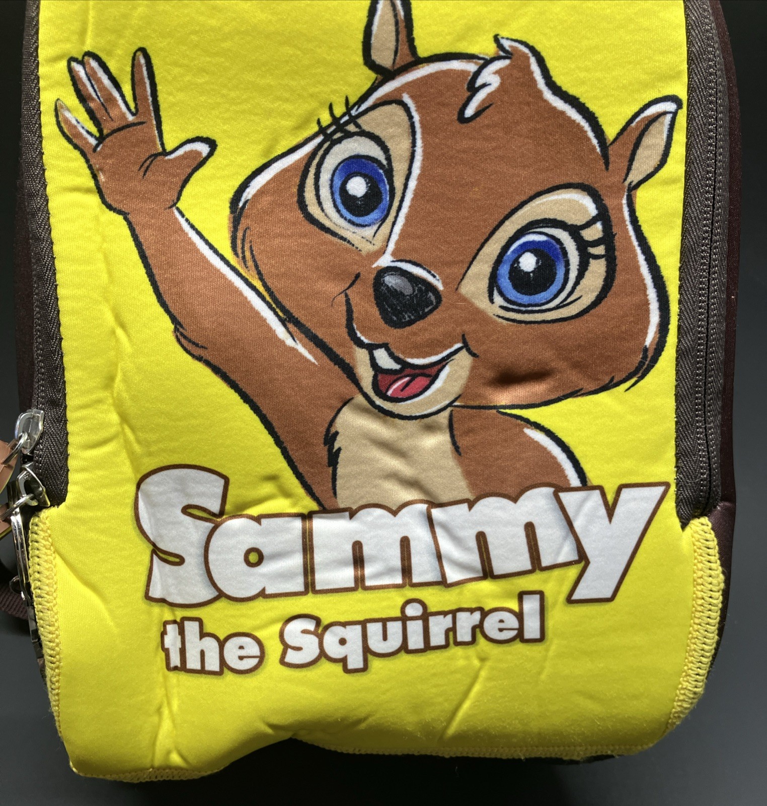 Great Wolf Lodge Sammy the Squirrel Backpack Back Pack - Yellow 3