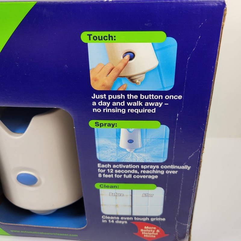 Scrubbing Bubbles Automatic Shower Cleaner Kit Shower Caddy 2 Refills READ gallery