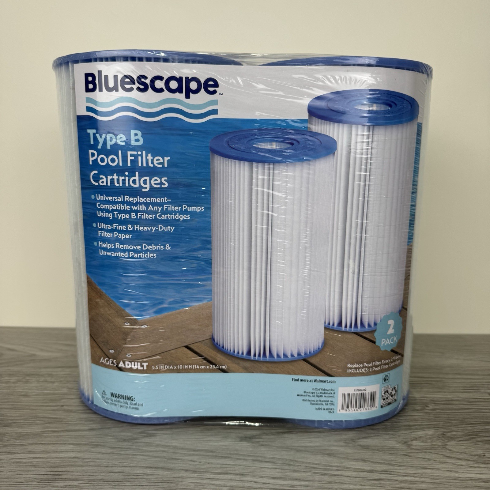 NEW Bluescape Type B Pool Filter Cartridge Replacement 2 Pack Sealed Free Ship gallery