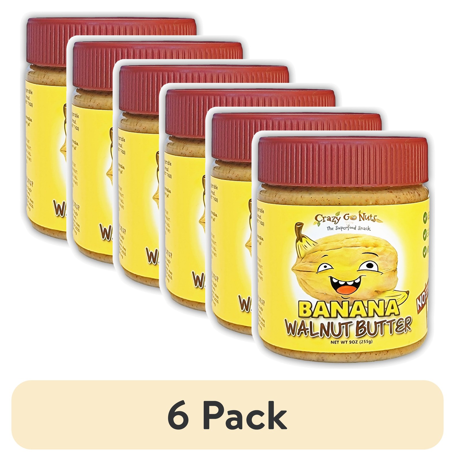 (6 pack) Crazy Go Nuts Cgn Banana Walnut Butter gallery