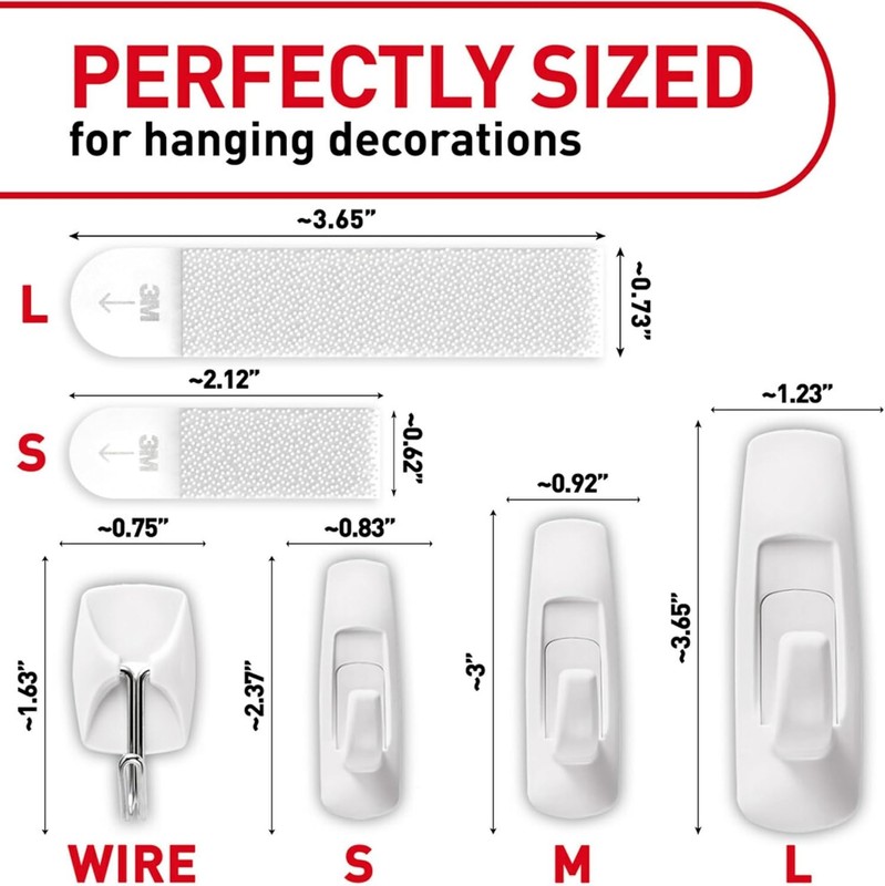 Command Variety Pack Picture Hanging Strips and Hooks for Damage Free Hanging gallery