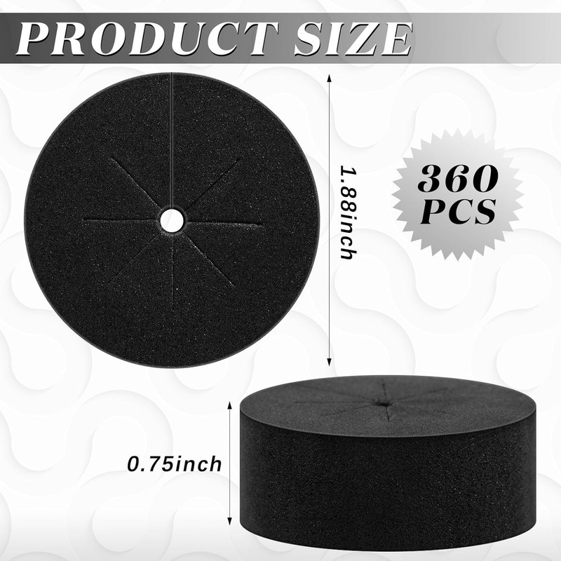 120 Pcs Clone Collars 2 Inch Foam Inserts for Hydroponic Cloning Machines Fits 2 gallery