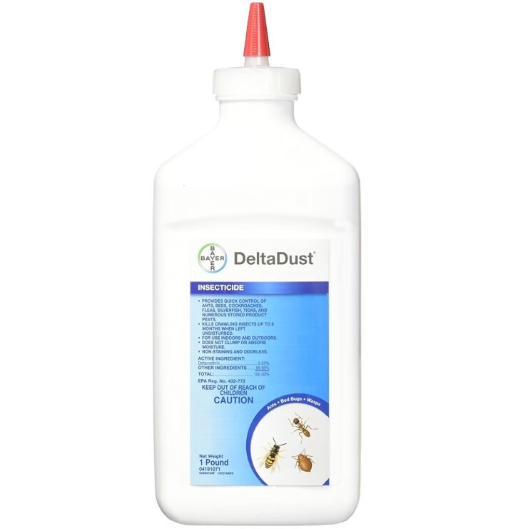 DELTA DUST 1lb, Insect Control Silverfish Bedbugs Bees Cockroaches gallery