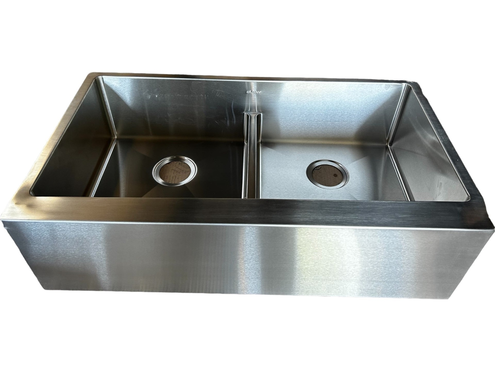 Elkay EFRUFFA3417DBG Kitchen Sink, 10" Apron Farmhouse, Polished Satin - Cosmeti gallery