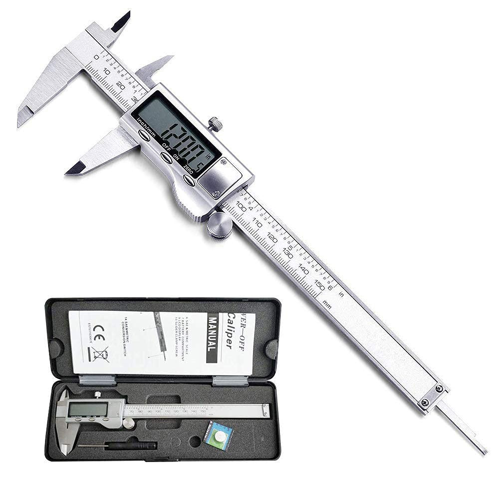 Digital Caliper, Caliper Measuring Tool with Stainless Steel, Electronic Microme gallery
