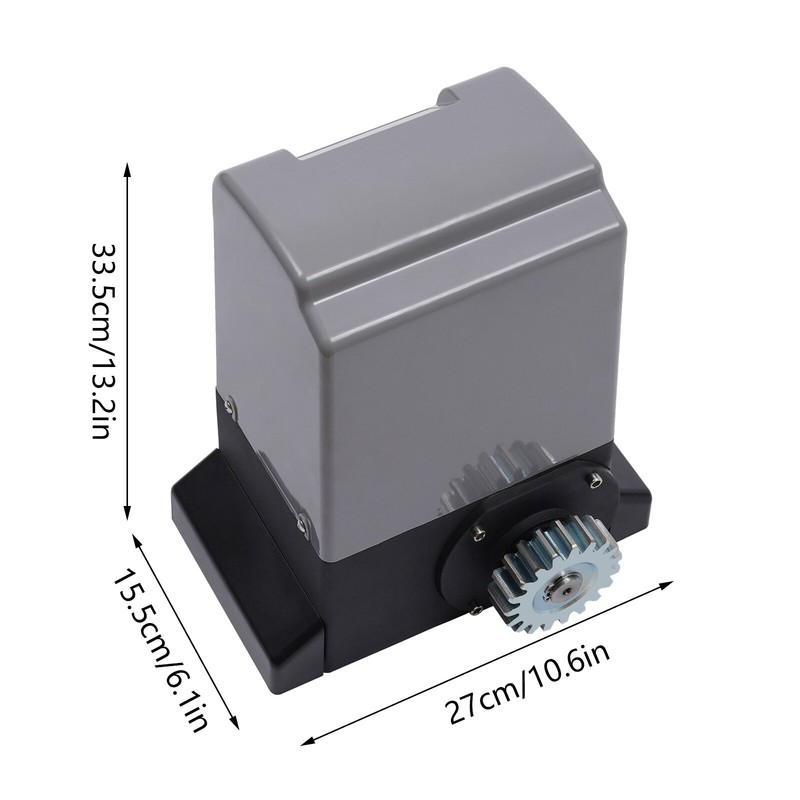 1400LBS Electric Automatic Sliding Gate Opener Door Operator&Remote Control 370W gallery