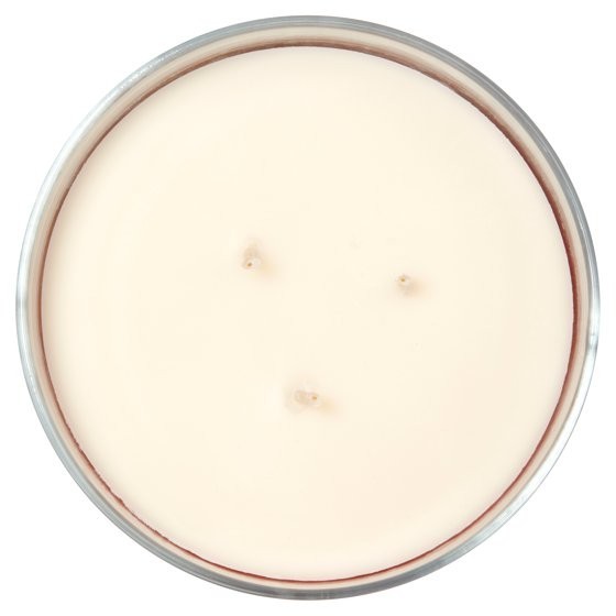 2 pack Mainstays 3-Wick Textured Wrapped Juicy Watermelon Scented Candle, 14 oz gallery