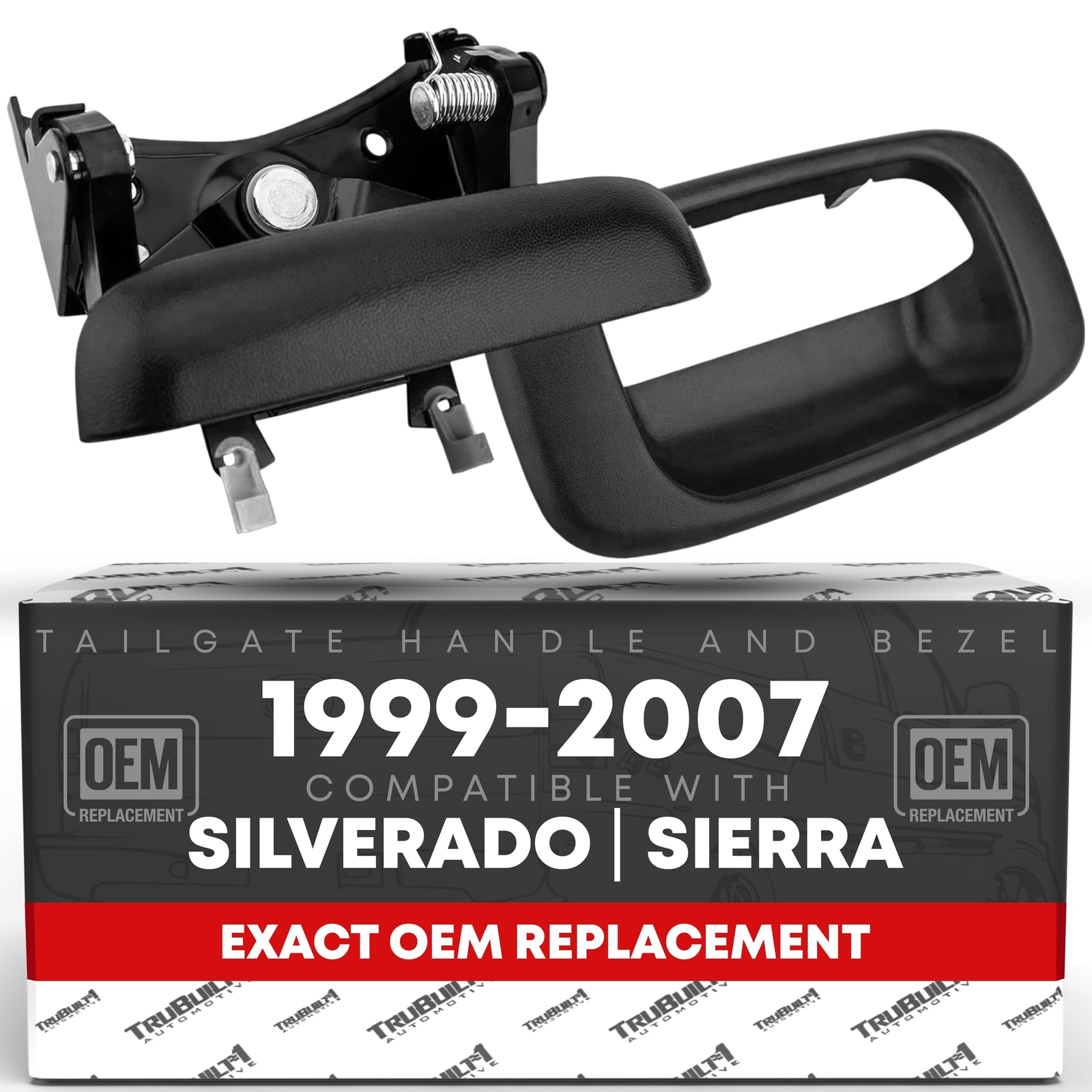 Tailgate Handle & Bezel for Chevrolet Silverado; GMC Sierra 1500, 2500, 3500 ... gallery