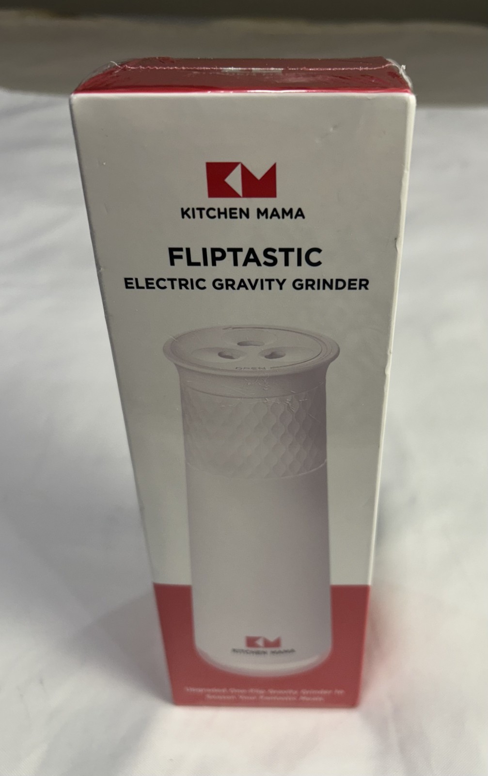 Kitchen Mama FlipTastic Rechargeable Gravity Grinder USB-C Electric *NEW Sealed* gallery