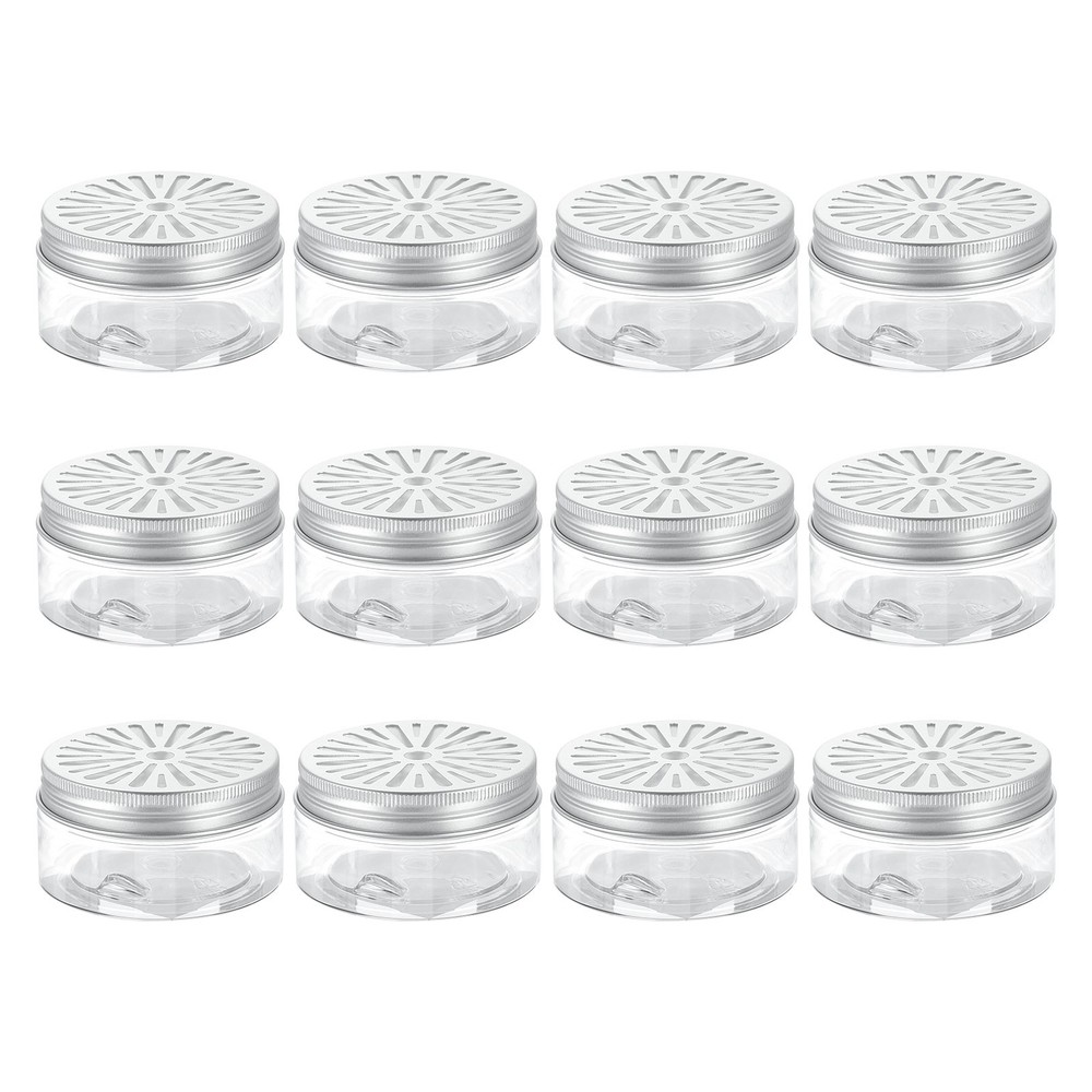 12 Pcs Empty Scent Beads Storage Container 3oz/80ml Air Freshener Tins
