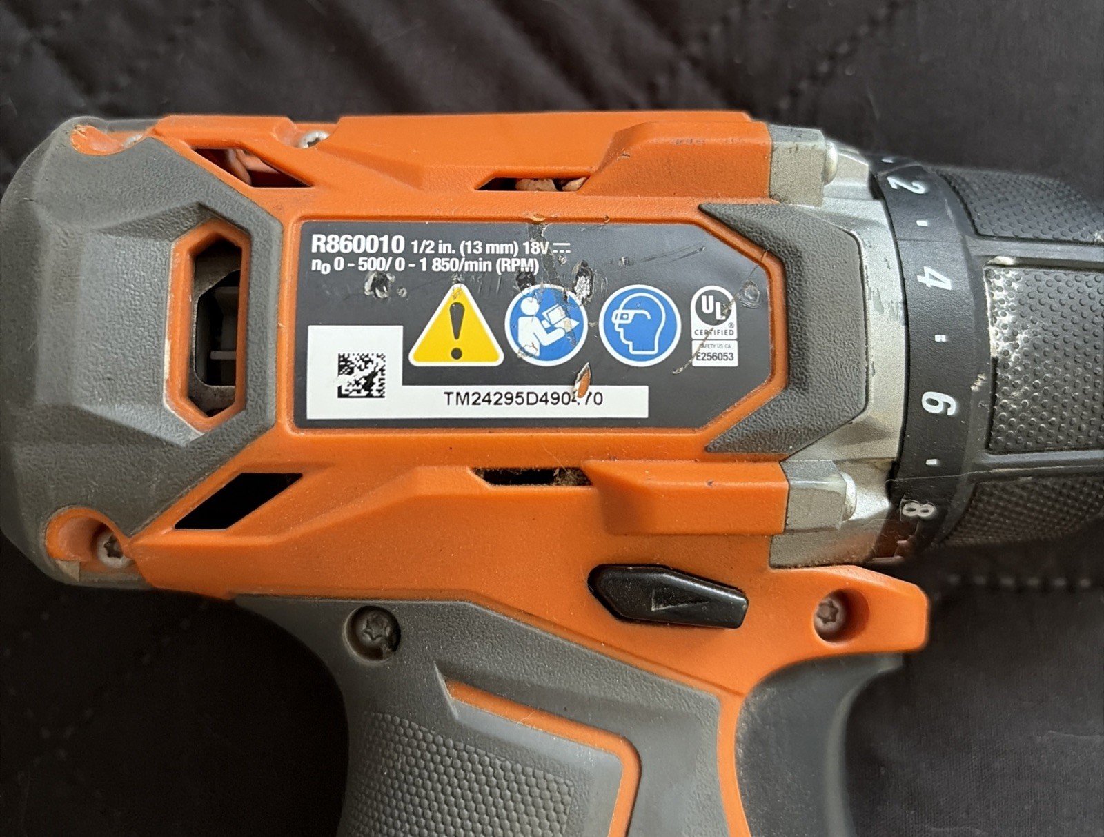 Ridgid R860010 18V Cordless 1/2 In. Drill/Driver Tool Only gallery