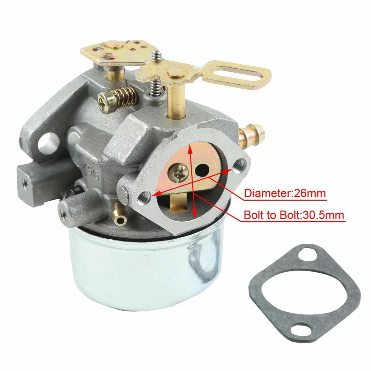 Carburetor For Simplicity 870 Snow Blower 1690545 678 776 778 8HP Carb gallery