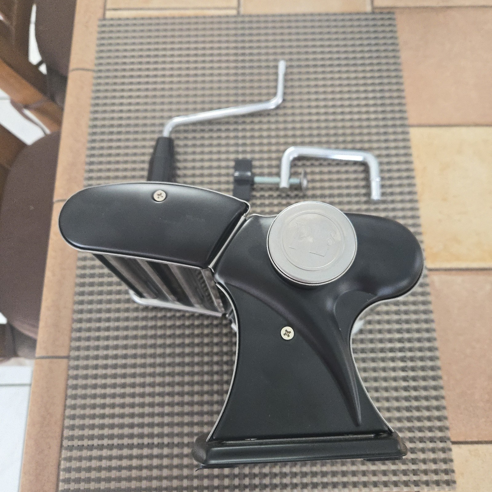 PL8 Profesional Pasta Maker Roller Machine Stainless Steel Spaghetti Fettuccine gallery