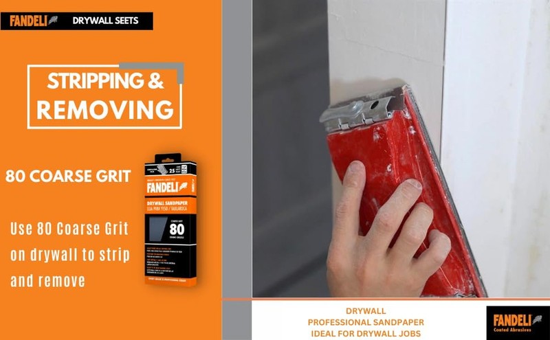 Fandeli | Multi-Purpose Sanding Paper | Grit 80 | 75 Sheets of 4-1/4 in.x 11 ... gallery