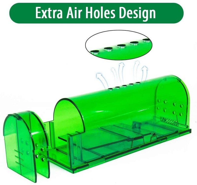 Humane Mouse Traps - 2 Pack - Live Catch and Release - #1 Best Selling Mousetrap gallery