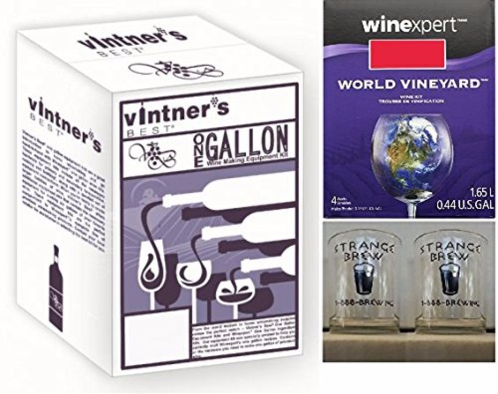One Gallon Wine Making Equipment Kit with One Gallon Merlot Ingredient Kit gallery