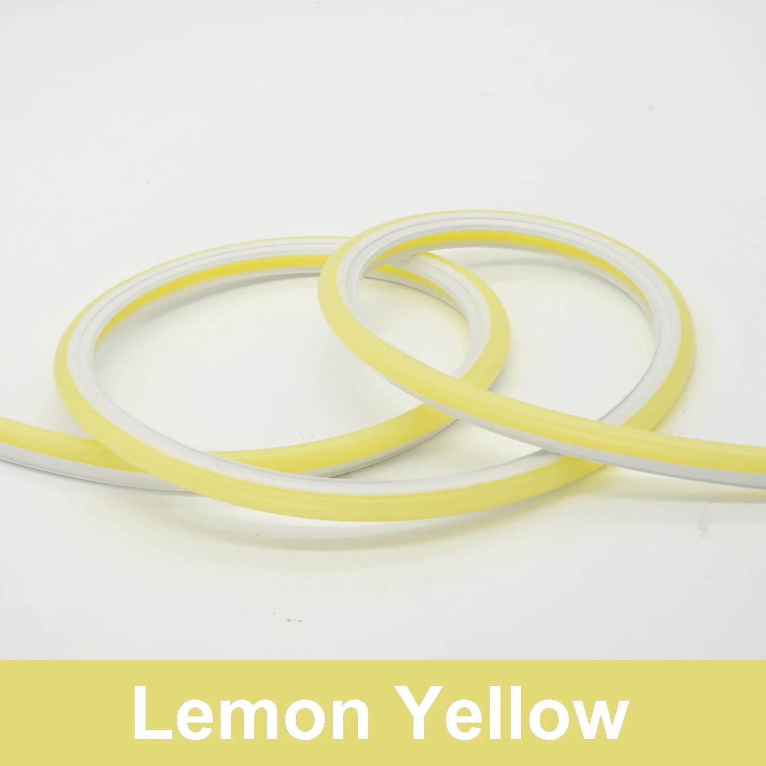 Separated Neon Flexible LED Light Strip Cover 8/12mm Bendable Silicone Diffuser gallery