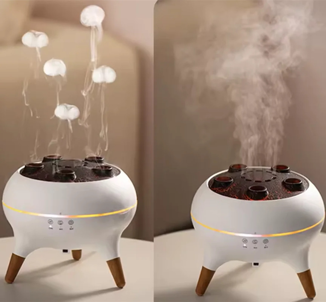 Dynamic Jellyfish Air Humidifier 250ml Essential Oil Diffuser Remote Control Bed gallery