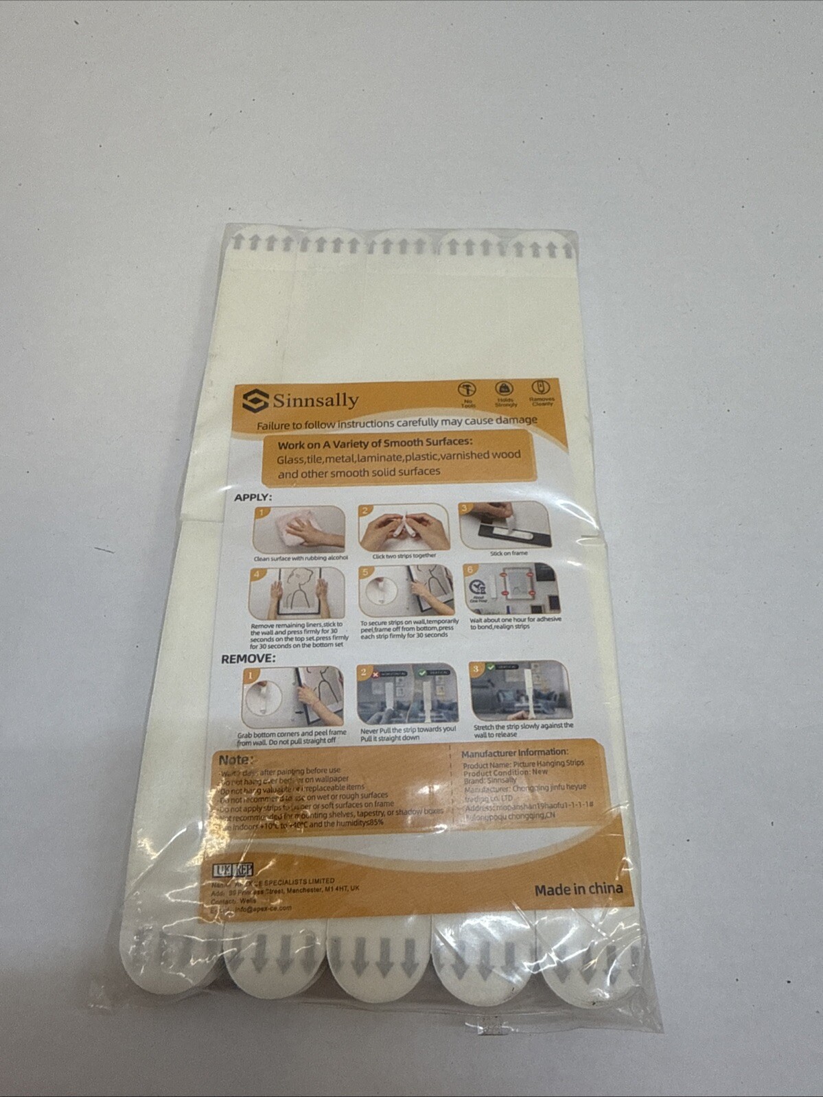 Large Picture Hanging Strips Heavy Duty20-Pairs40 Strips Sticky Picture Hangers gallery
