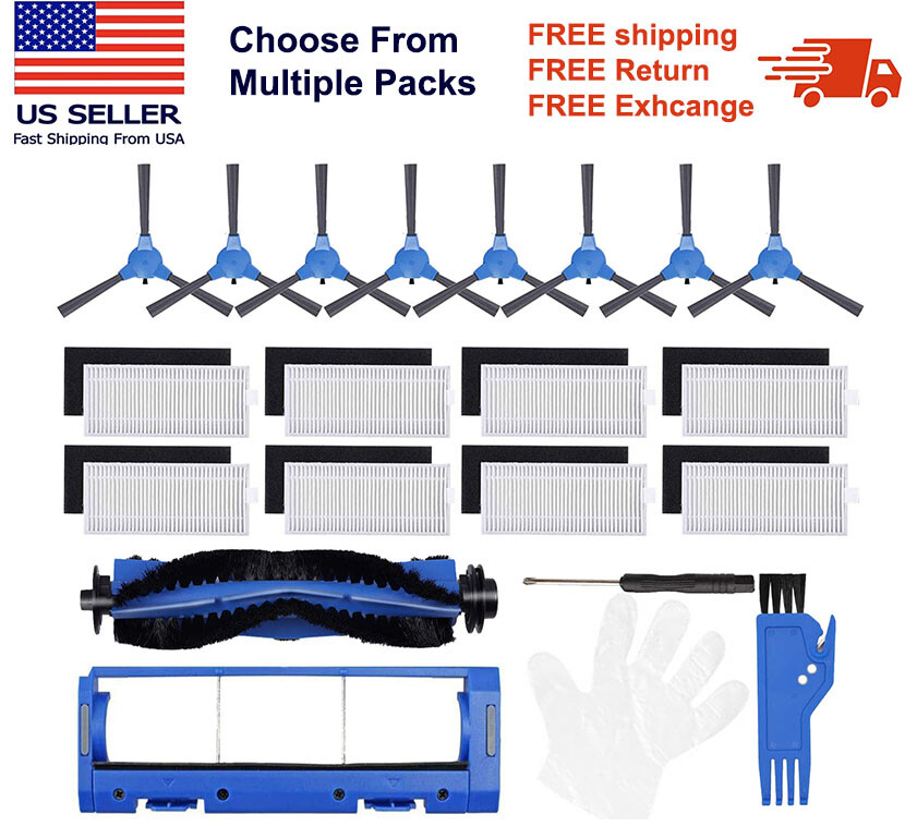 Replacement Parts for ionvac SmartClean 2000 Robovac Accessories Filter Brushes gallery