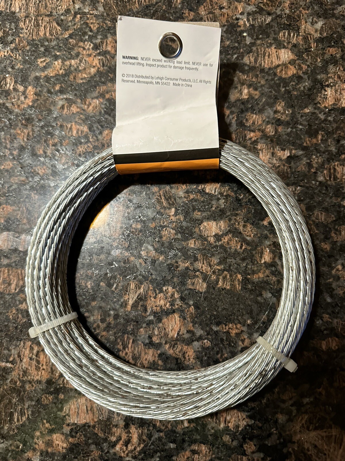SecureLine® 60lb. 20-Gauge 50' 6-Strand Galvanized Wire gallery