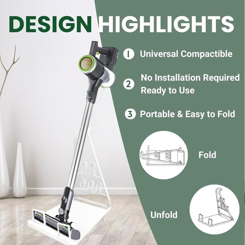 Installation-free Vacuum Stand Frame,Storage Docking Station Holder gallery