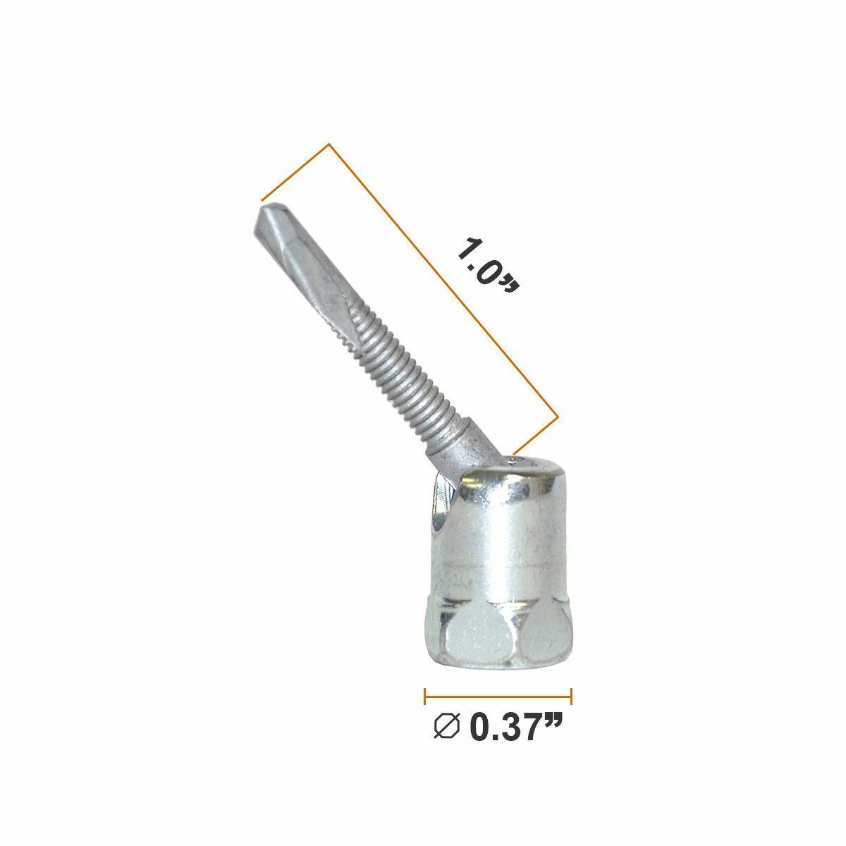 Sammys SH-DSTR 1 3/8 Inch Vertical Threaded Rod Steel Zinc Finish (Pack of 75) gallery