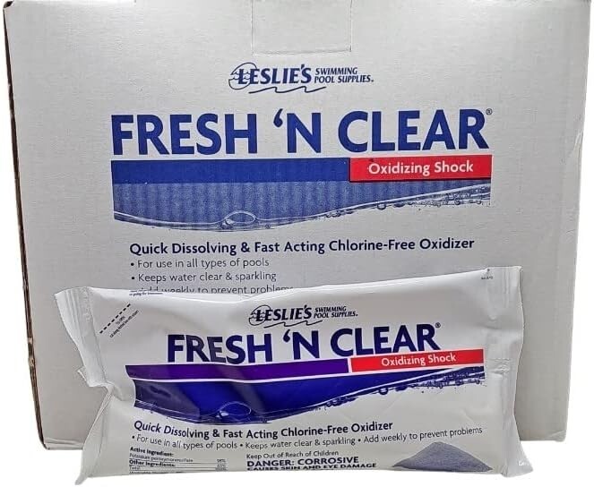 6PC Non-Chlorine Oxidizer for Leslies Fresh N Clear Fast Dissolving Fast Acting gallery