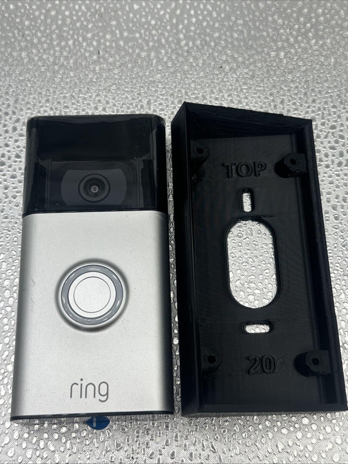 X1ct Ring Video Doorbells 2nd Gen Battery/Wired 5UM5E5 & 20 degrees Mount gallery
