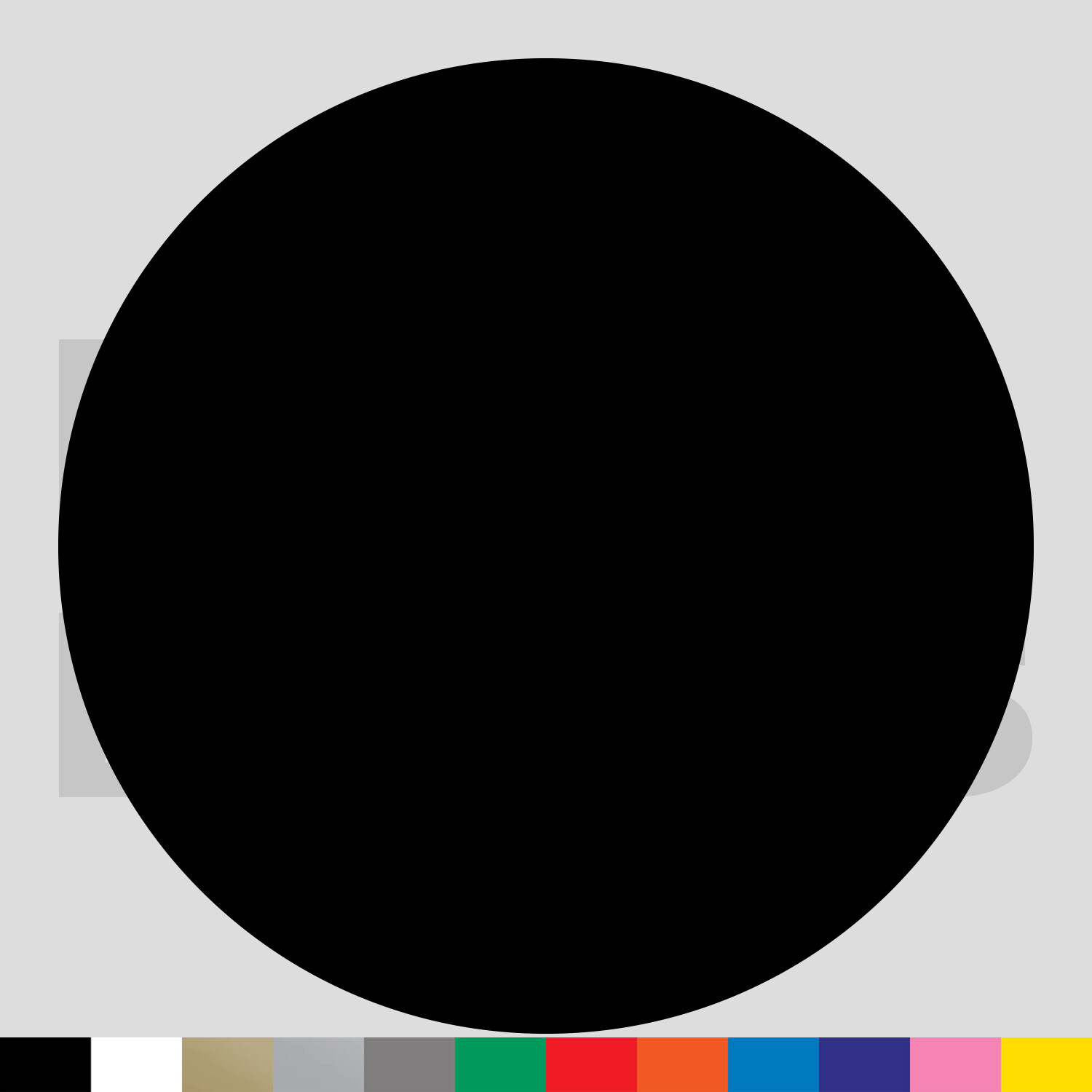 Circle Vinyl Die Cut Decal Sticker - Round Dot Spot Shape gallery