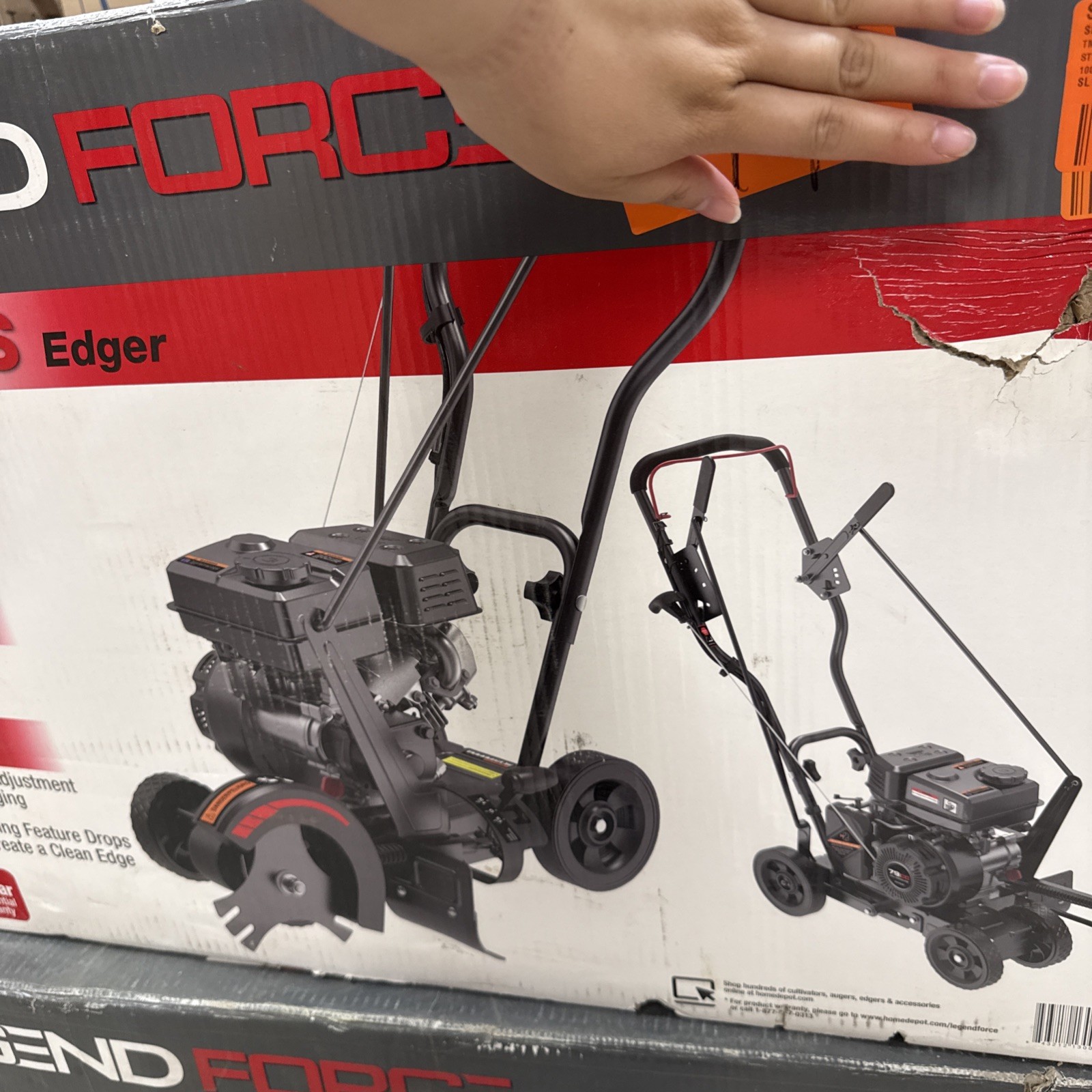 *NEW In Box* Lawn Edger Gas Walk Behind Curb Sidewalk Trimmer Commercial 9" 79cc gallery