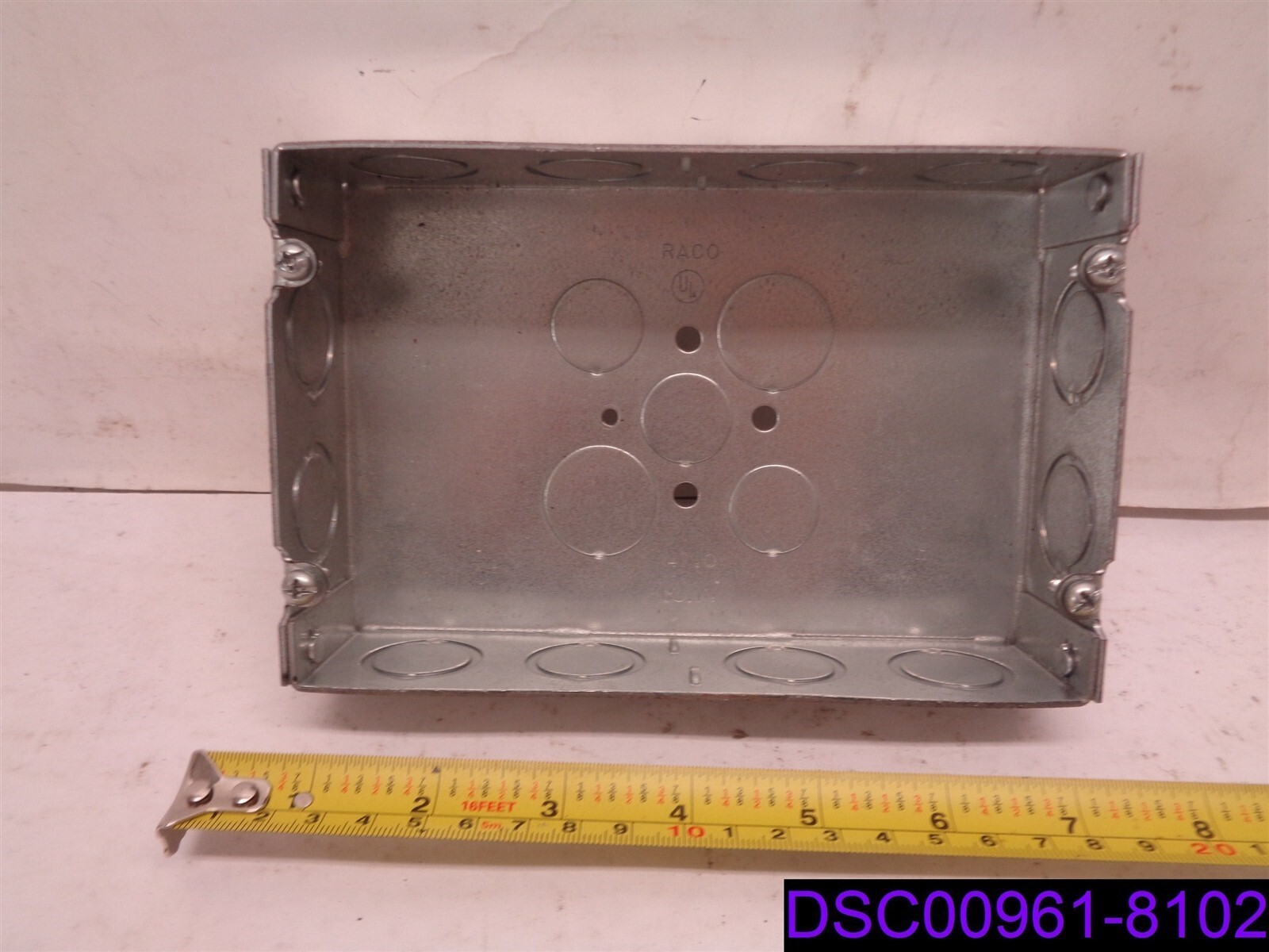 Qty = 5: RACO 951 Electrical Box 47 Cu. In gallery