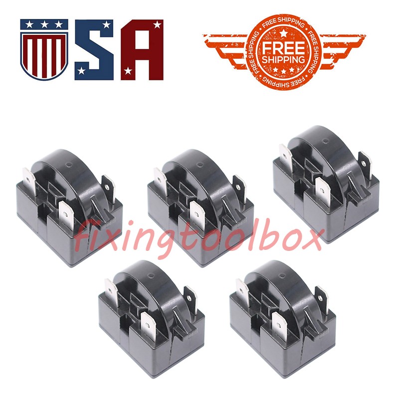QP2-4.7G12 3PIN 5pcs PTC Relay Start Starter Refrigerator For Freezer Frigidaire gallery