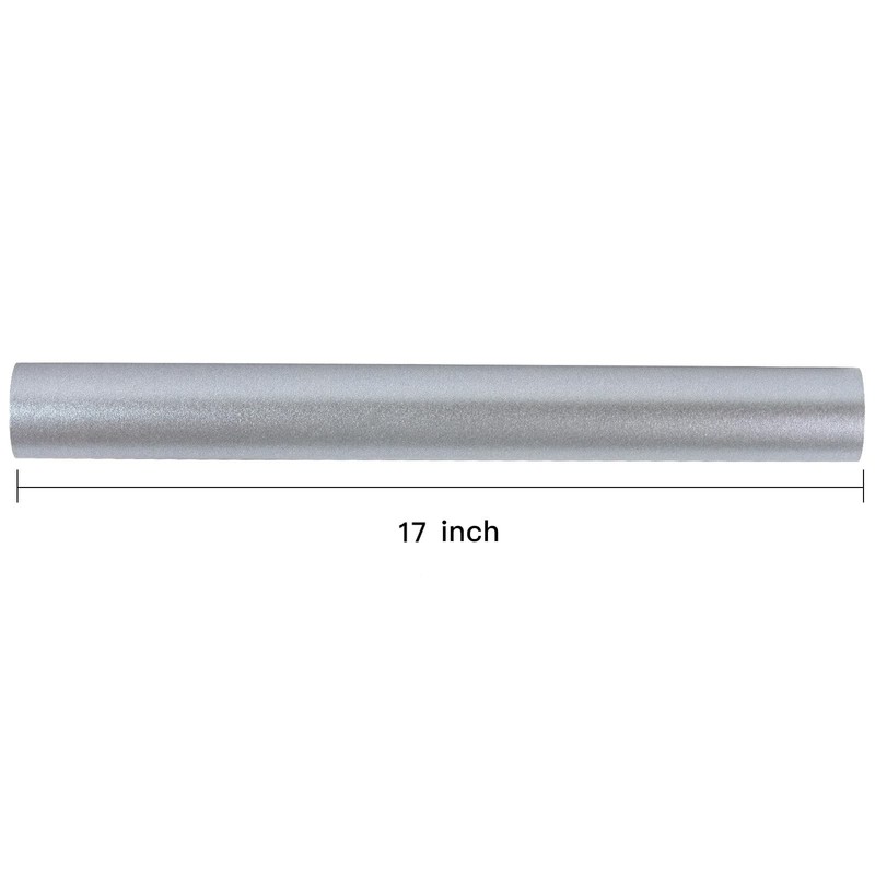 Silver Matte Wrapping Paper Solid Color Pearly 17 Inch 32.8 Feet, Wedding Party gallery