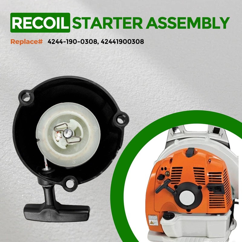 4282-190-0303 Pull Recoil Starter For Stihl BR500 BR550 BR600 Backpack Blower gallery