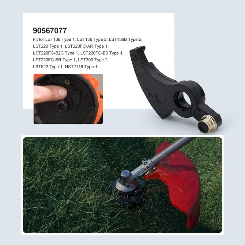 Trimmer Replacement Lever Assembly OEM 90567079 Replace for Blacck&Deccker St... gallery