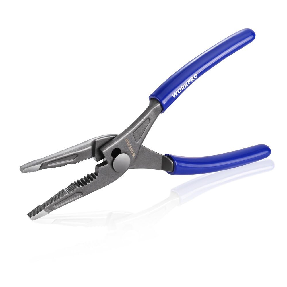 WORKPRO 8'' Long Nose Slip Joint Pliers with Comfortable Grip Handles CR-V Steel gallery