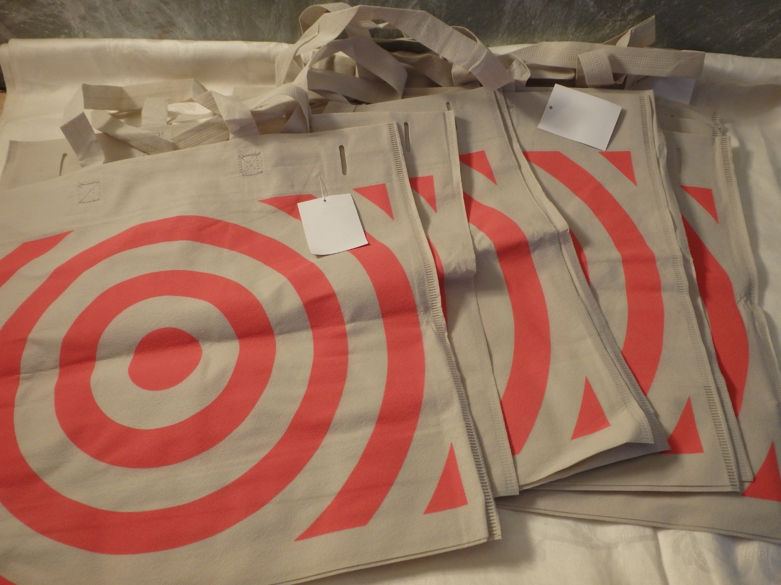 10 Reusable Target Shopping Bag, Washable, Weight up to 22 pounds NWT Free Ship gallery