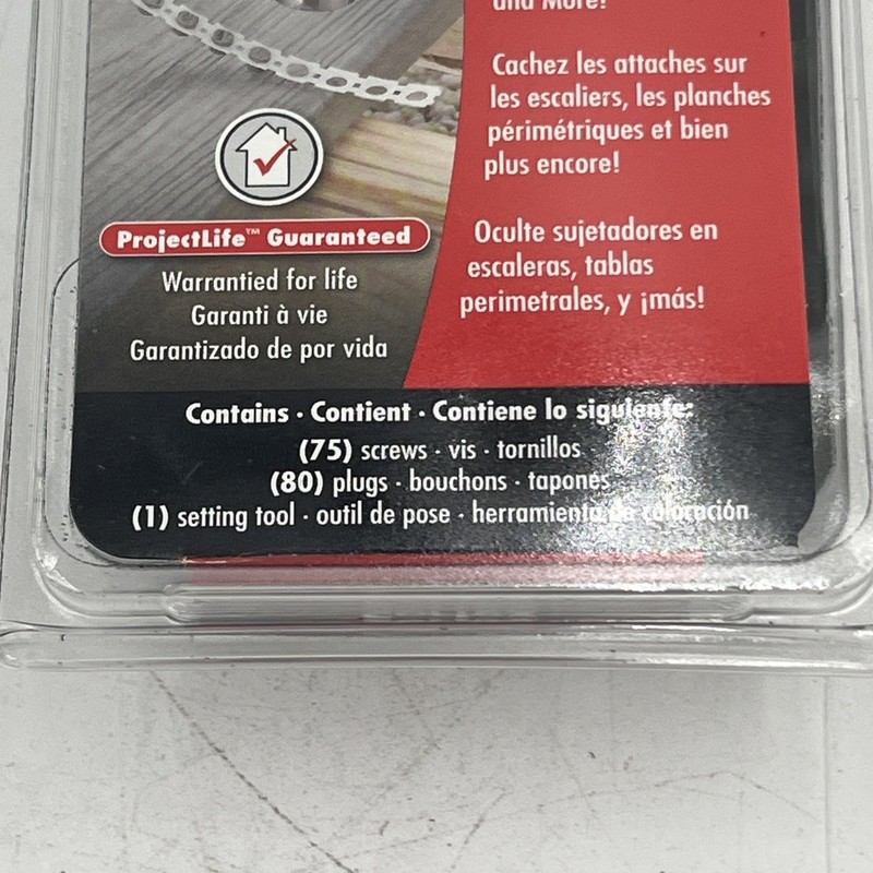 NEW!! FastenMaster 50 LF Collated Cortex Deckorators Salt Water 2-1/2” Screws gallery