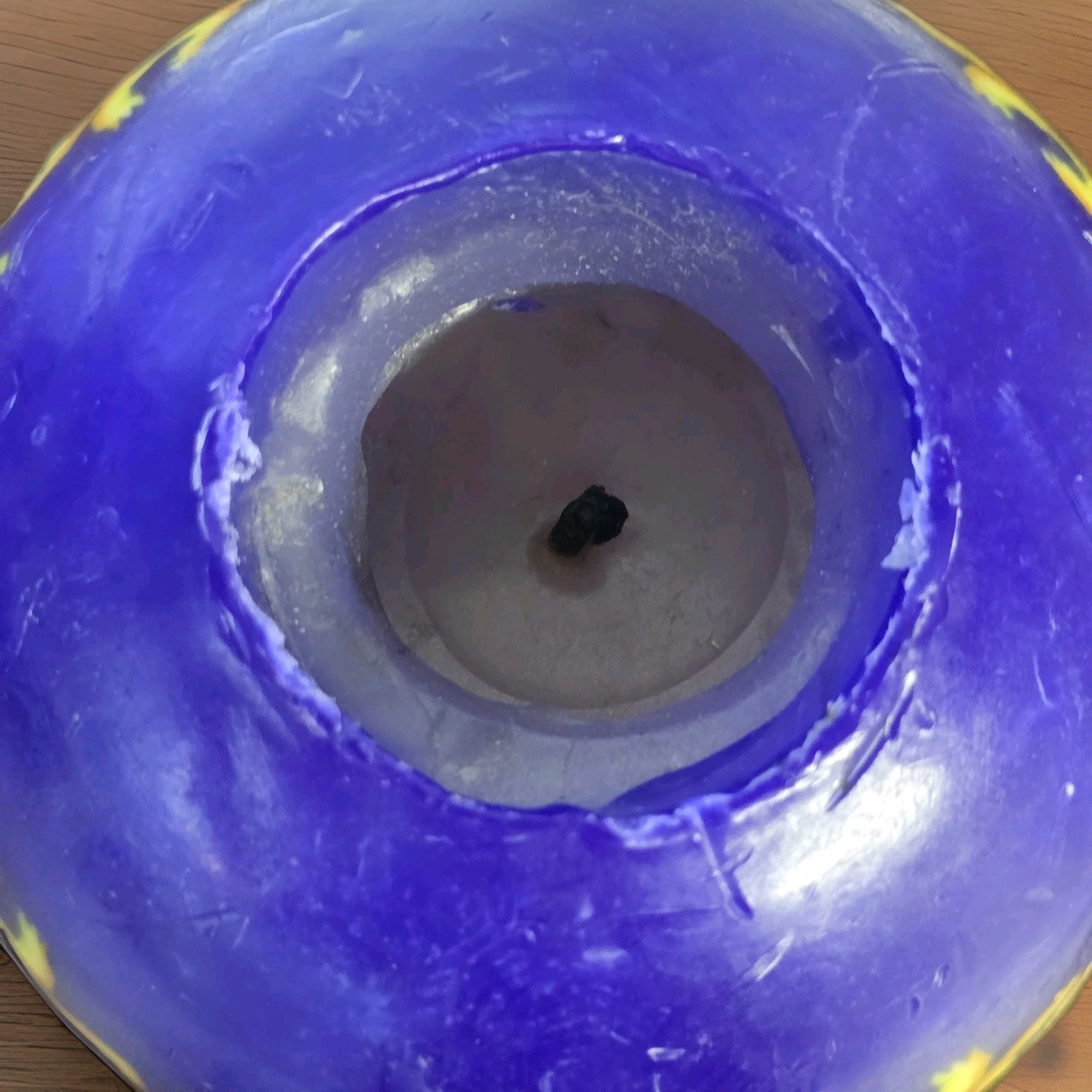 Celestial Sun Moon Stars Round Candle Sphere Globe Boho 90's Wax Crescent Orb gallery