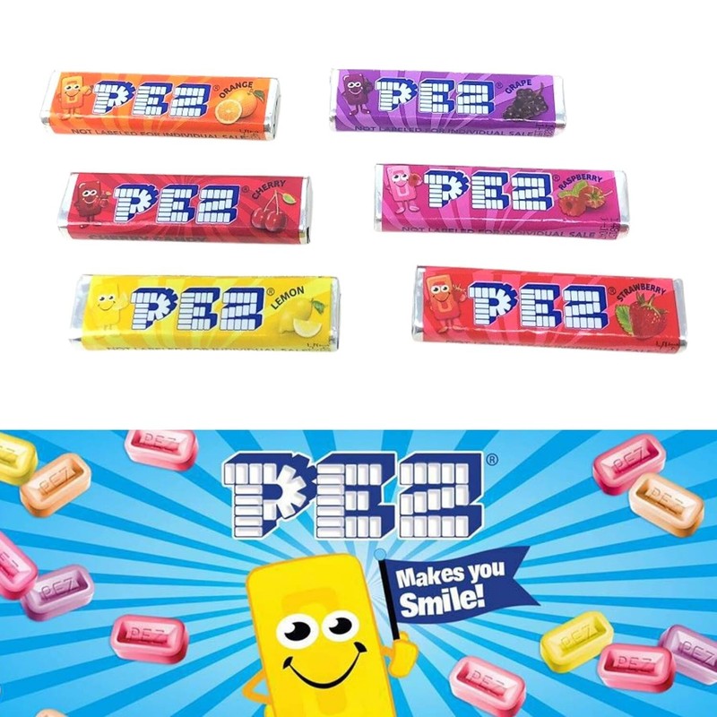 PEZ Candy Refills, 6 Assorted Fruit Flavors, Bulk & Delicious Candy (5 Pounds) gallery