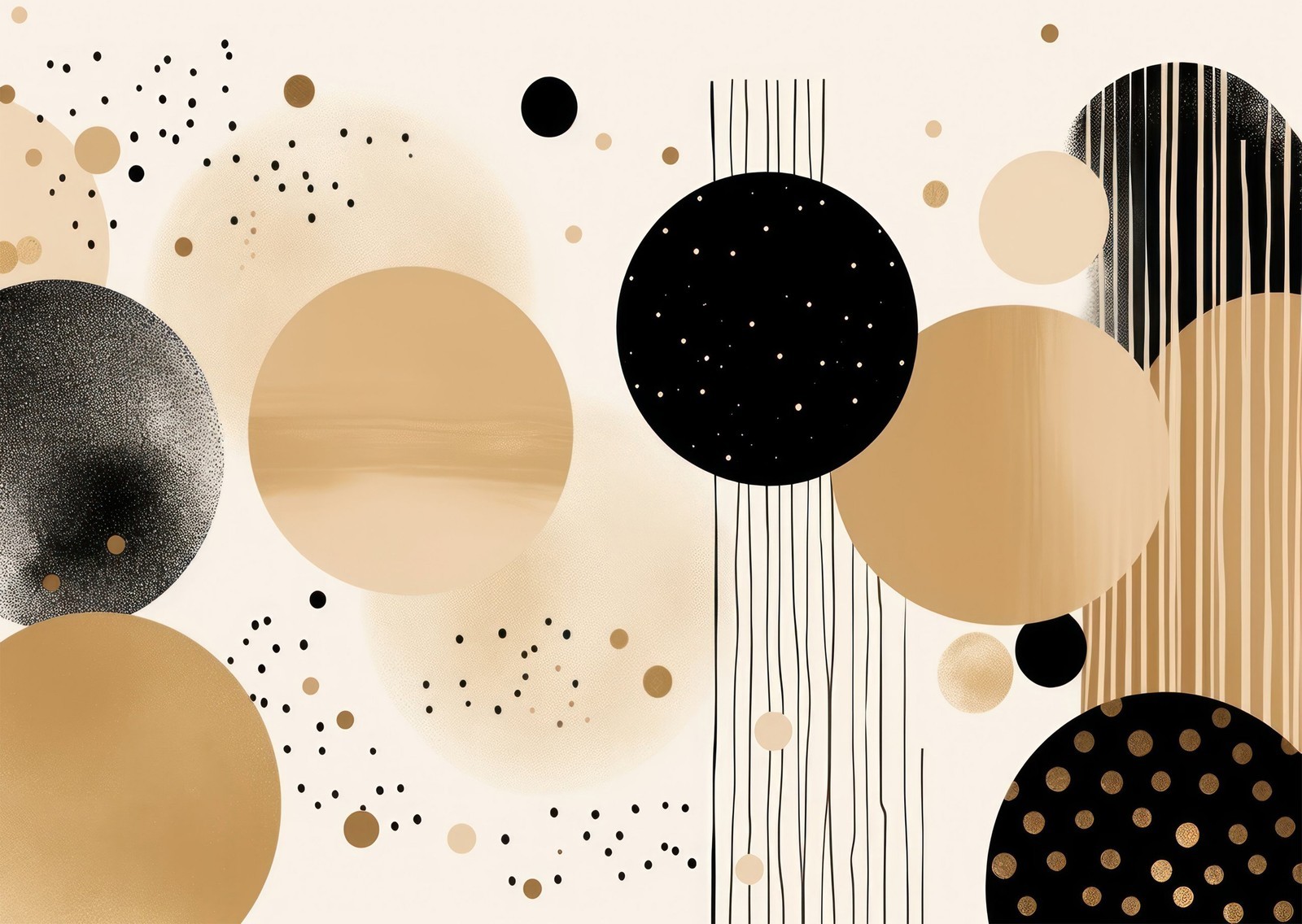 Abstract geometric wall art, modern minimalist decoration. From gallery
